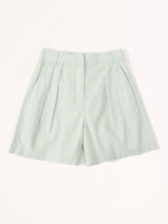 Abercrombie & Fitch Pants - CLOSET CLEANOUT! Ultra High Rise Linen-Blend Tailored Short